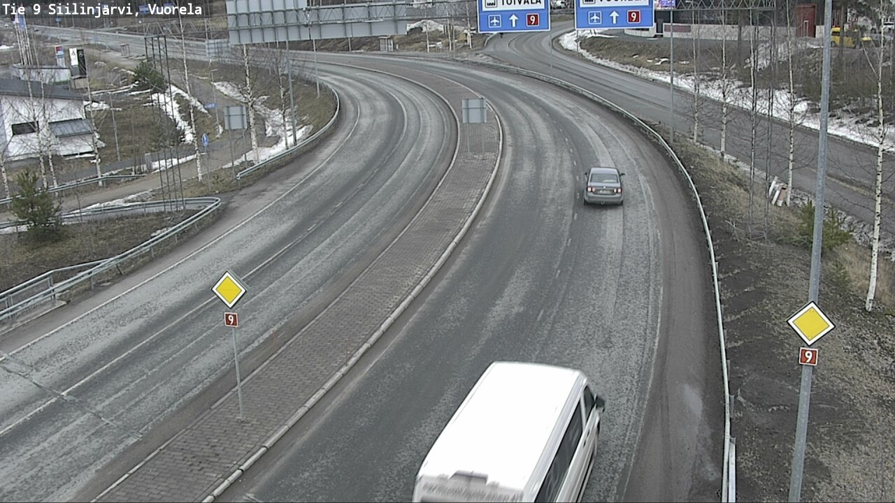 Weather Camera Image Road 9 Siilinjärvi, Vuorela, Siilinjärvi, Pohjois-Savo