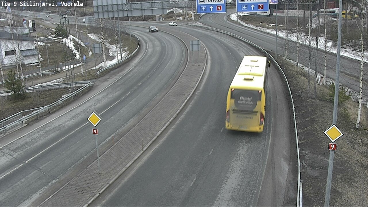 Kelikamerat Kuva Tie 9 Siilinjärvi, Vuorela, Siilinjärvi, Pohjois-Savo