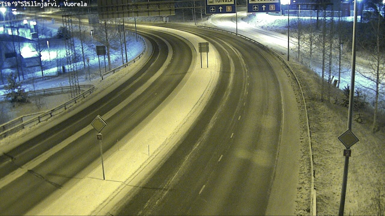 Kelikamerat Kuva Tie 9 Siilinjärvi, Vuorela, Siilinjärvi, Pohjois-Savo