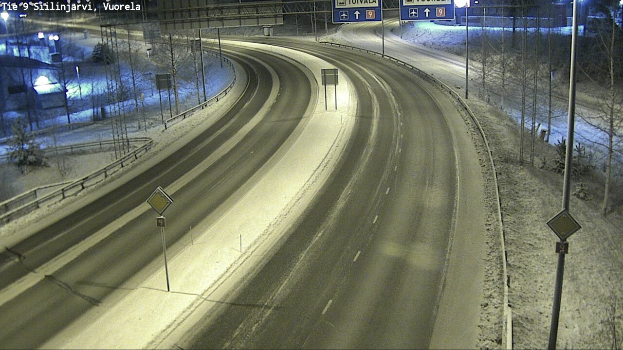 Kelikamerat Kuva Tie 9 Siilinjärvi, Vuorela, Siilinjärvi, Pohjois-Savo