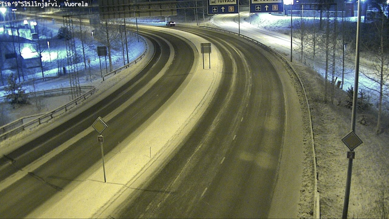 Kelikamerat Kuva Tie 9 Siilinjärvi, Vuorela, Siilinjärvi, Pohjois-Savo