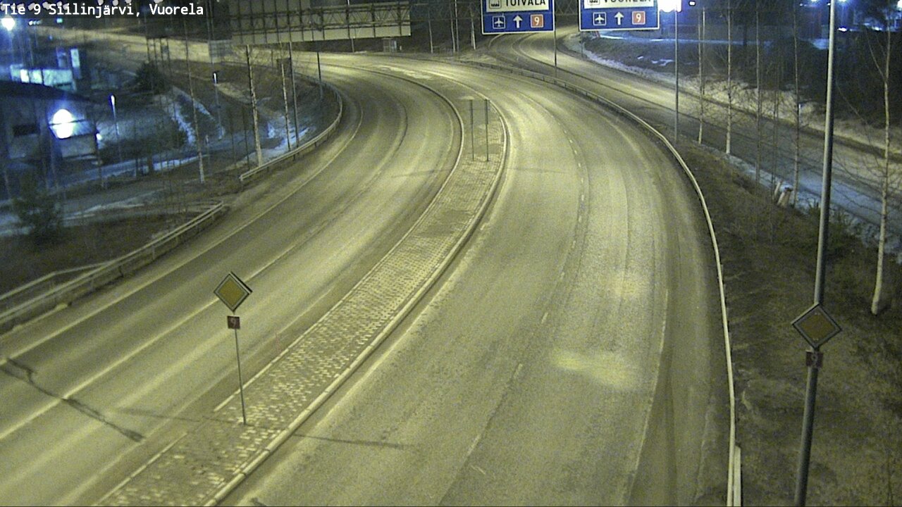 Kelikamerat Kuva Tie 9 Siilinjärvi, Vuorela, Siilinjärvi, Pohjois-Savo