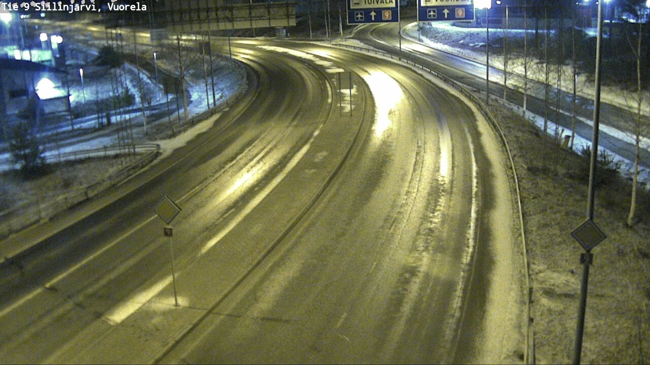 Kelikamerat Kuva Tie 9 Siilinjärvi, Vuorela, Siilinjärvi, Pohjois-Savo