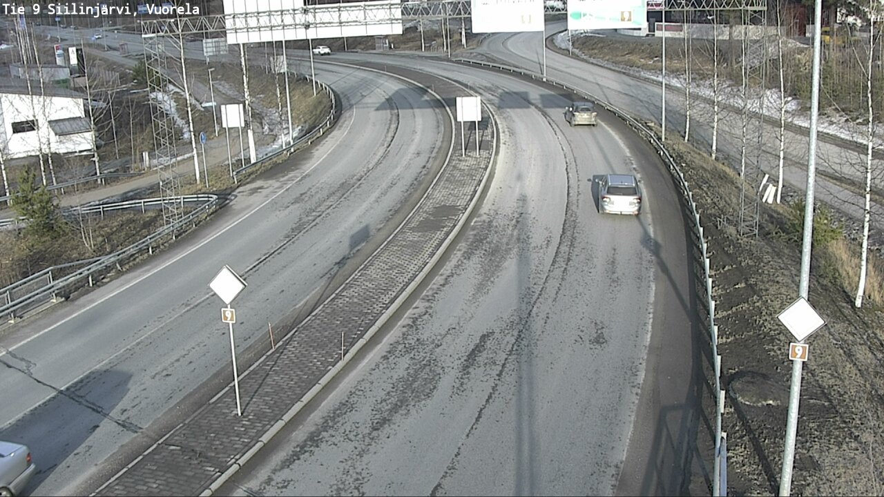 Weather Camera Image Road 9 Siilinjärvi, Vuorela, Siilinjärvi, Pohjois-Savo