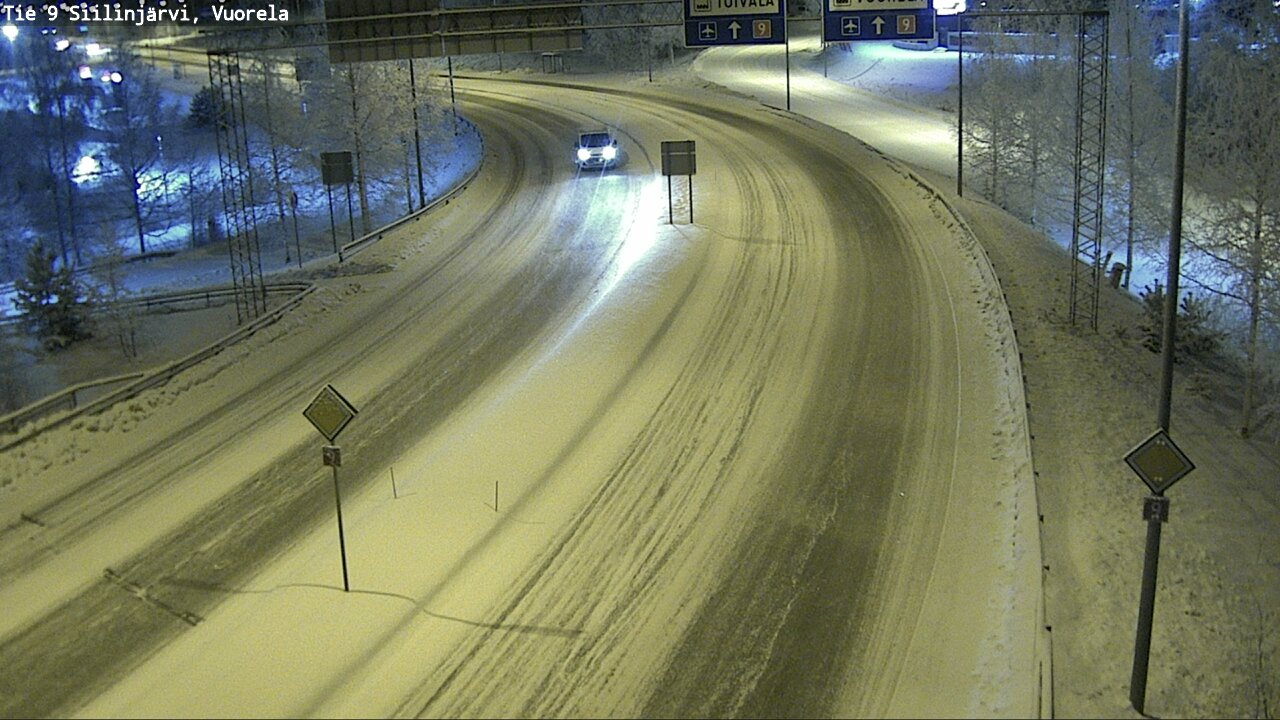 Kelikamerat Kuva Tie 9 Siilinjärvi, Vuorela, Siilinjärvi, Pohjois-Savo