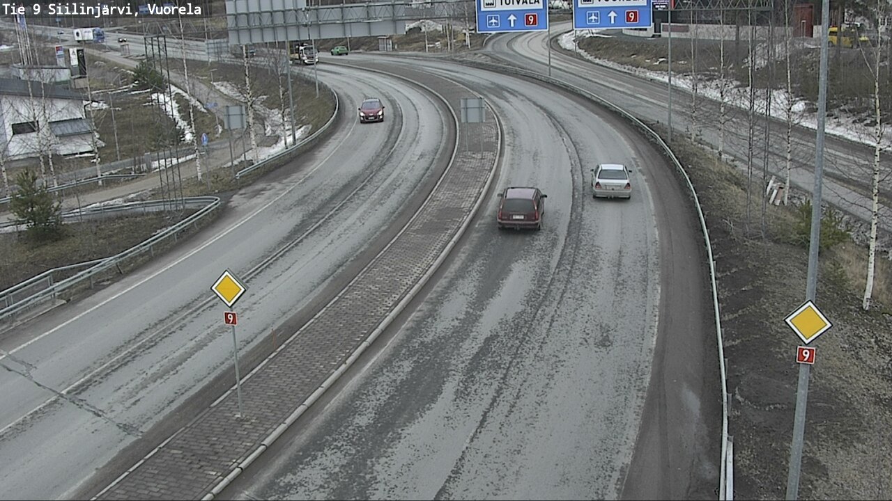 Weather Camera Image Road 9 Siilinjärvi, Vuorela, Siilinjärvi, Pohjois-Savo
