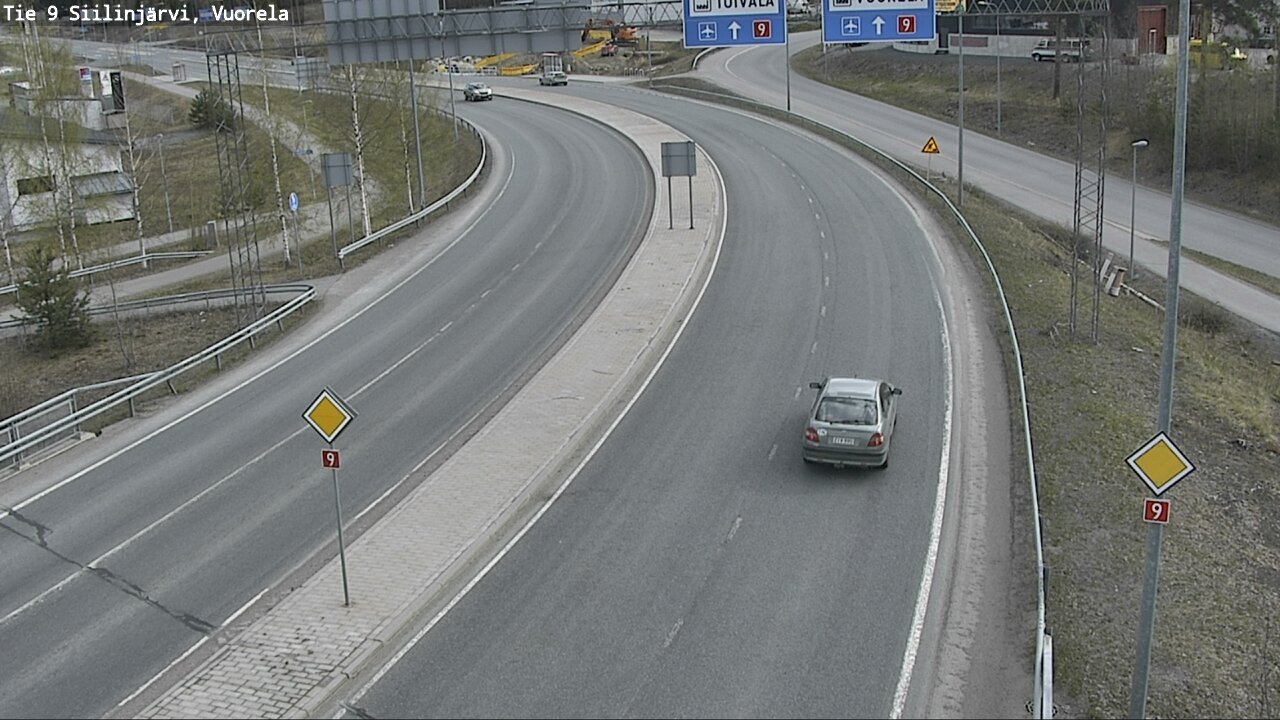 Weather Camera Image Road 9 Siilinjärvi, Vuorela, Siilinjärvi, Pohjois-Savo