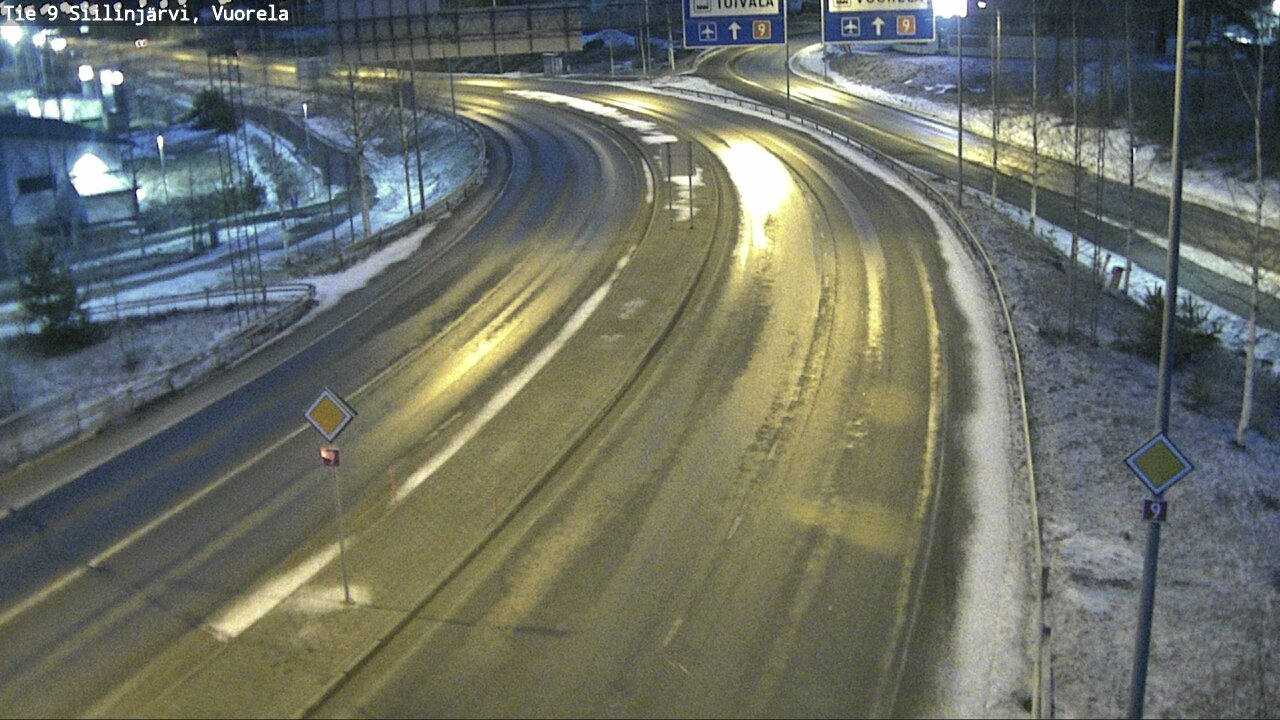 Kelikamerat Kuva Tie 9 Siilinjärvi, Vuorela, Siilinjärvi, Pohjois-Savo