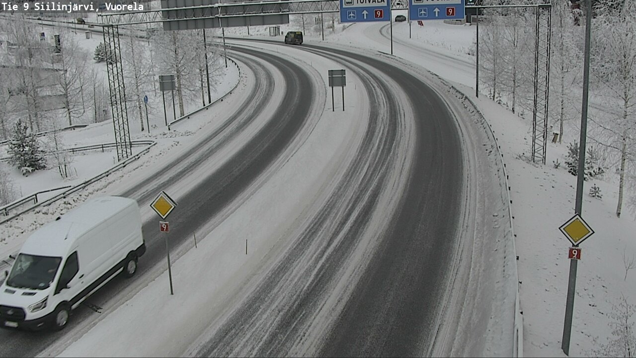 Weather Camera Image Väg 9 Siilinjärvi, Vuorela, Siilinjärvi, Pohjois-Savo