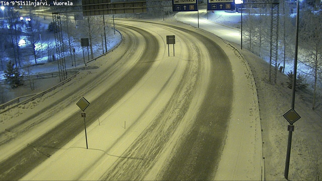 Kelikamerat Kuva Tie 9 Siilinjärvi, Vuorela, Siilinjärvi, Pohjois-Savo