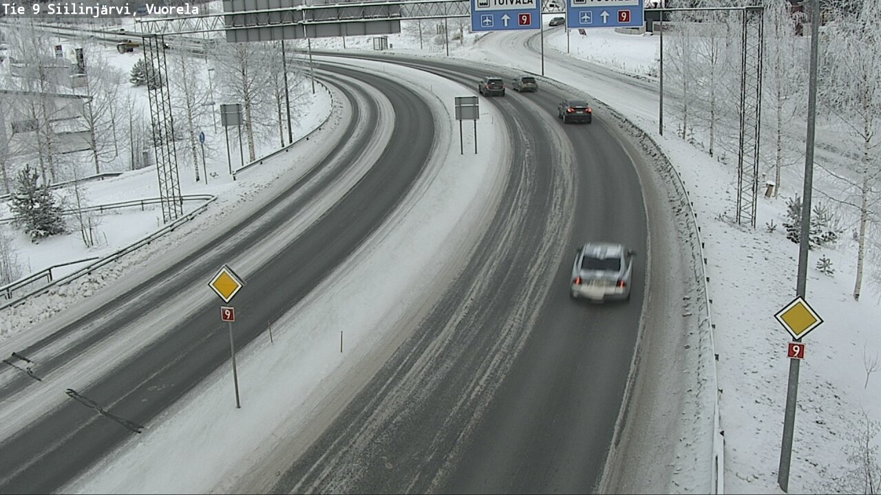 Kelikamerat Kuva Tie 9 Siilinjärvi, Vuorela, Siilinjärvi, Pohjois-Savo