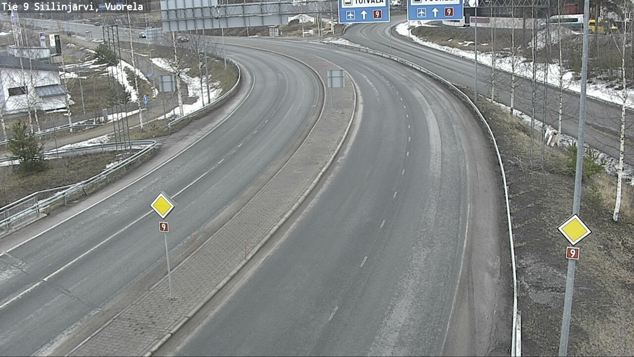 Kelikamerat Kuva Tie 9 Siilinjärvi, Vuorela, Siilinjärvi, Pohjois-Savo