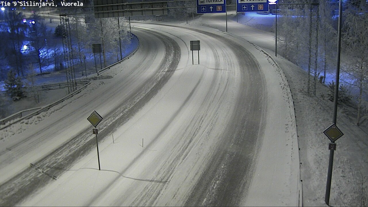 Kelikamerat Kuva Tie 9 Siilinjärvi, Vuorela, Siilinjärvi, Pohjois-Savo