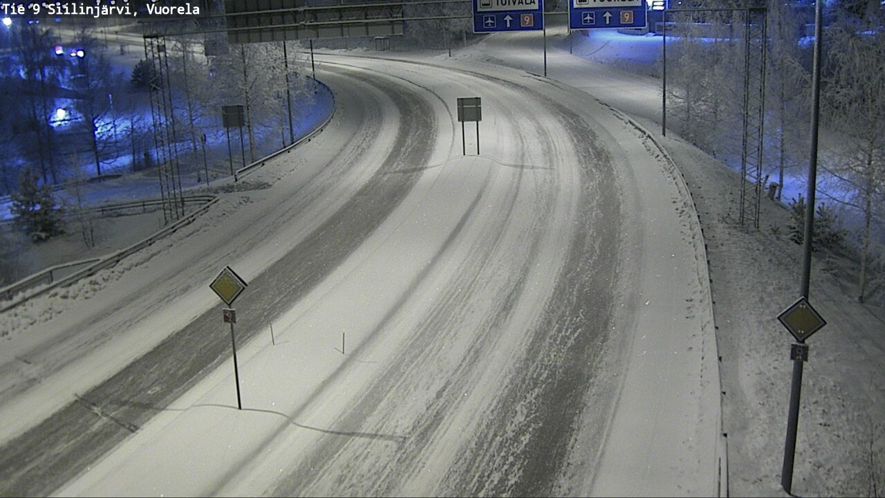 Kelikamerat Kuva Tie 9 Siilinjärvi, Vuorela, Siilinjärvi, Pohjois-Savo