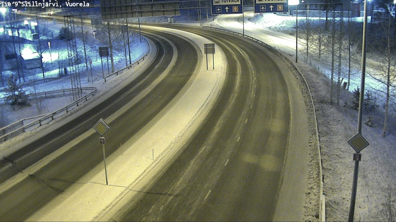 Kelikamerat Kuva Tie 9 Siilinjärvi, Vuorela, Siilinjärvi, Pohjois-Savo