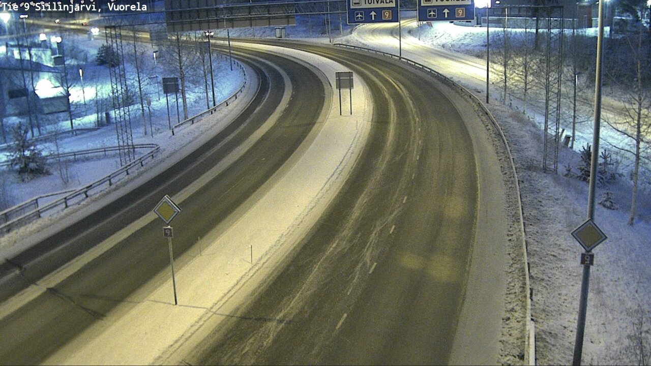 Kelikamerat Kuva Tie 9 Siilinjärvi, Vuorela, Siilinjärvi, Pohjois-Savo