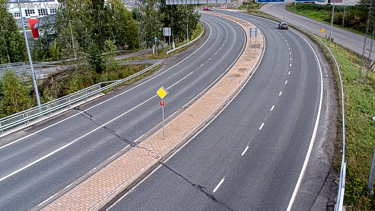Kelikamerat Kuva Tie 9 Siilinjärvi, Vuorela, Siilinjärvi, Pohjois-Savo