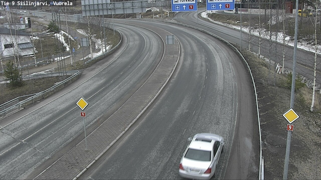 Weather Camera Image Road 9 Siilinjärvi, Vuorela, Siilinjärvi, Pohjois-Savo