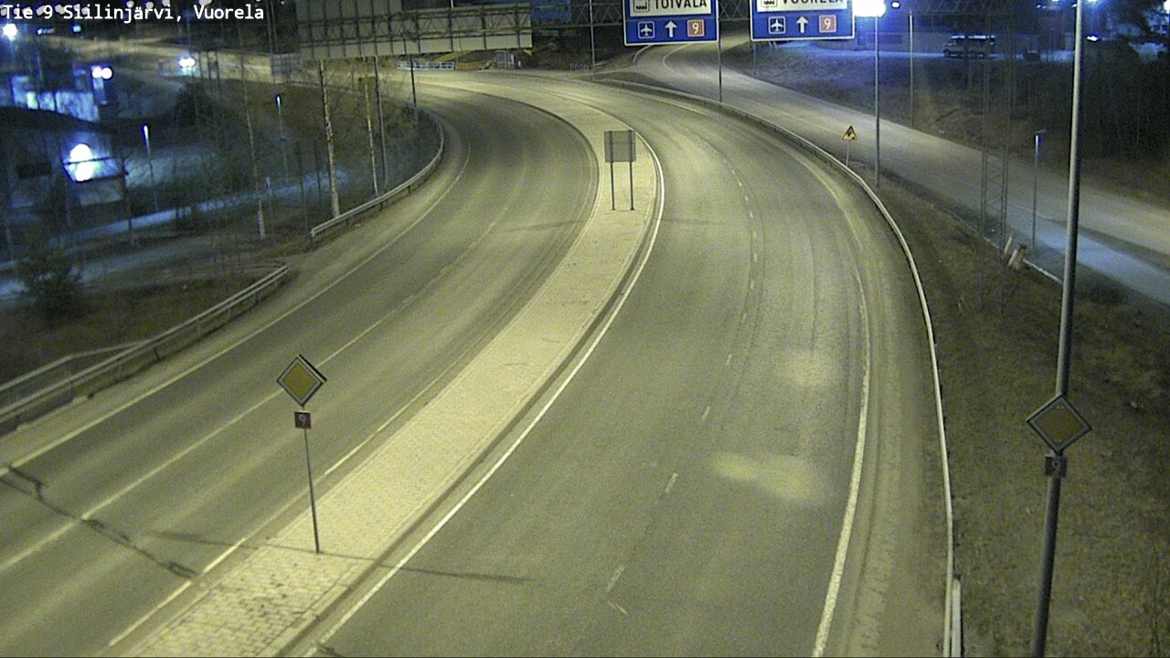 Kelikamerat Kuva Tie 9 Siilinjärvi, Vuorela, Siilinjärvi, Pohjois-Savo