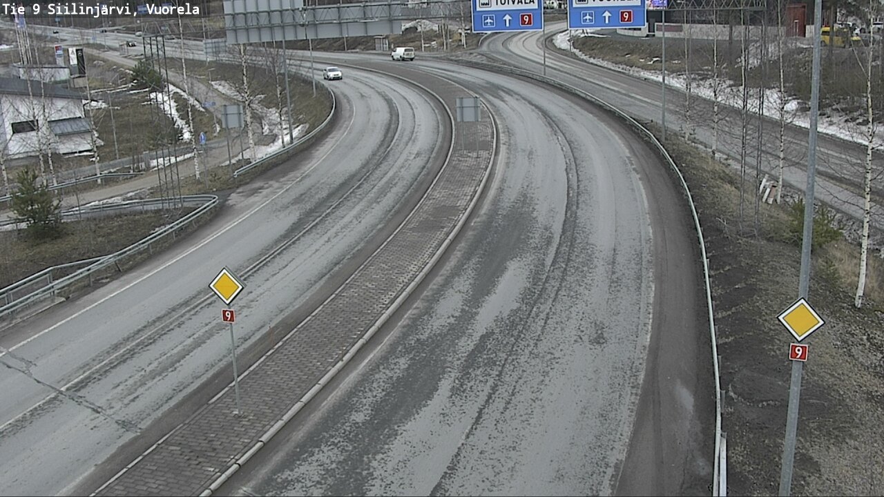 Weather Camera Image Road 9 Siilinjärvi, Vuorela, Siilinjärvi, Pohjois-Savo