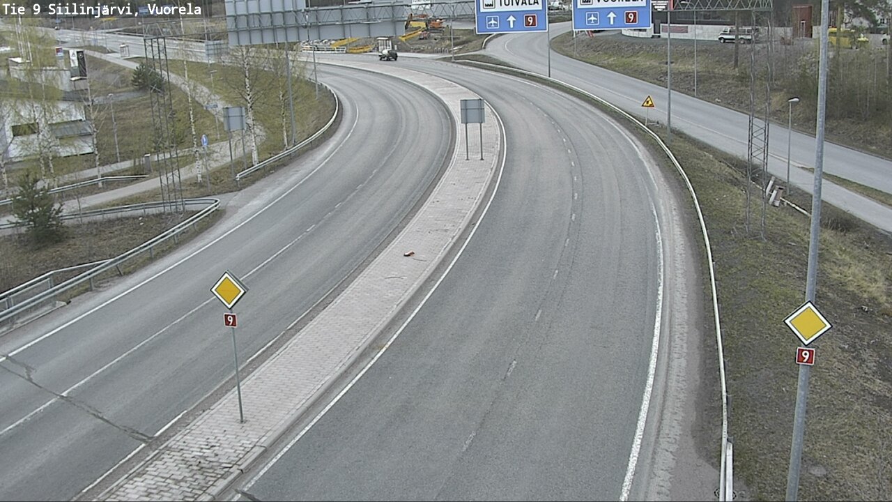 Kelikamerat Kuva Tie 9 Siilinjärvi, Vuorela, Siilinjärvi, Pohjois-Savo