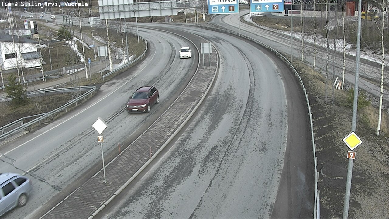 Weather Camera Image Road 9 Siilinjärvi, Vuorela, Siilinjärvi, Pohjois-Savo