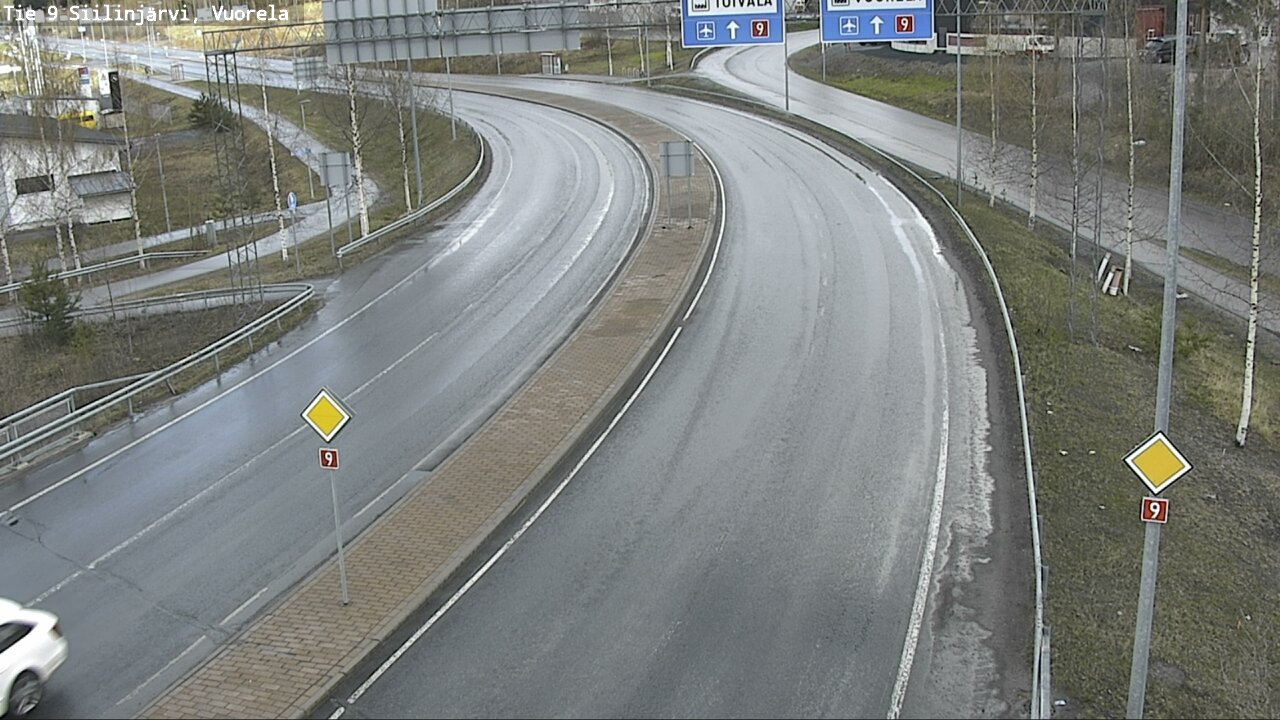 Weather Camera Image Road 9 Siilinjärvi, Vuorela, Siilinjärvi, Pohjois-Savo
