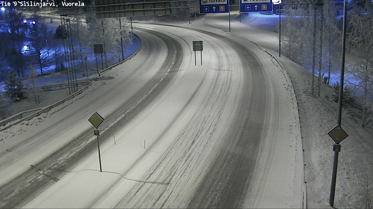 Kelikamerat Kuva Tie 9 Siilinjärvi, Vuorela, Siilinjärvi, Pohjois-Savo