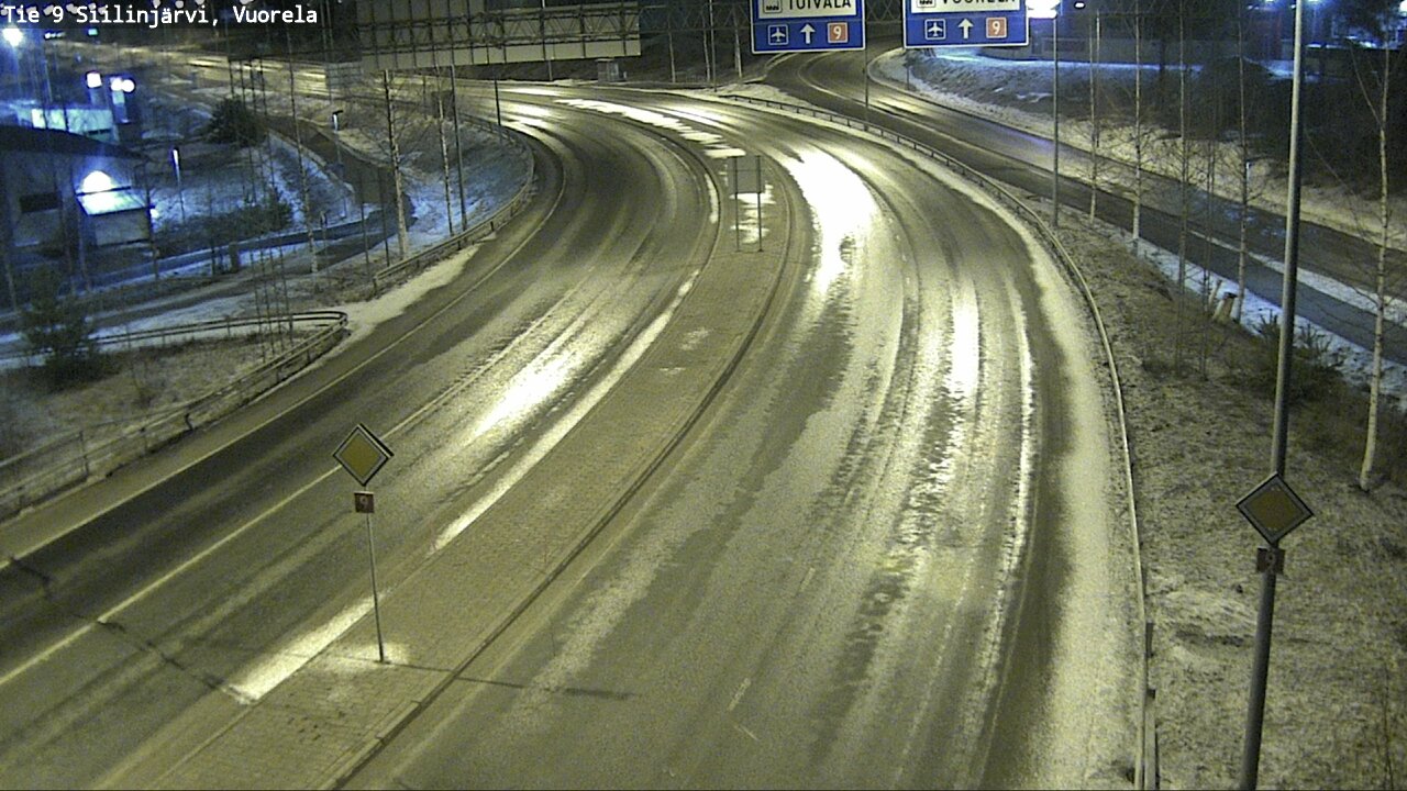 Kelikamerat Kuva Tie 9 Siilinjärvi, Vuorela, Siilinjärvi, Pohjois-Savo