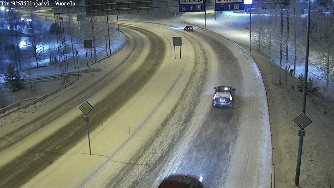 Kelikamerat Kuva Tie 9 Siilinjärvi, Vuorela, Siilinjärvi, Pohjois-Savo