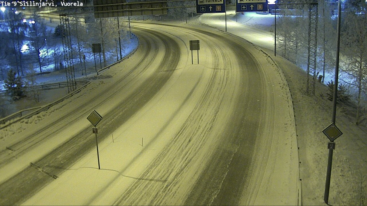 Kelikamerat Kuva Tie 9 Siilinjärvi, Vuorela, Siilinjärvi, Pohjois-Savo