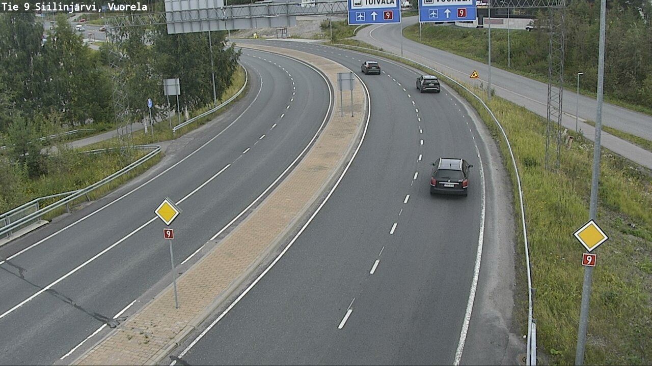 Weather Camera Image Road 9 Siilinjärvi, Vuorela, Siilinjärvi, Pohjois-Savo