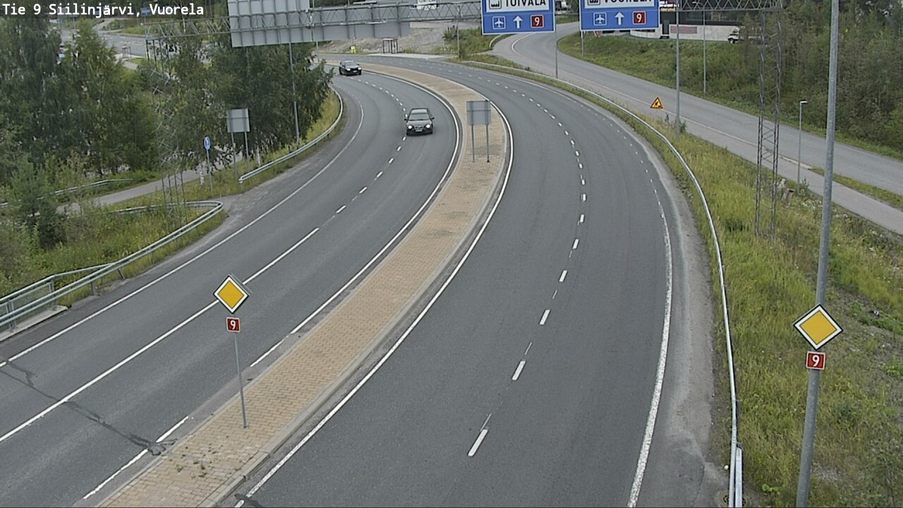 Weather Camera Image Road 9 Siilinjärvi, Vuorela, Siilinjärvi, Pohjois-Savo