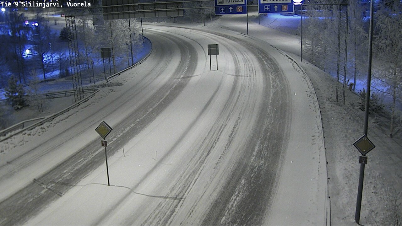 Kelikamerat Kuva Tie 9 Siilinjärvi, Vuorela, Siilinjärvi, Pohjois-Savo