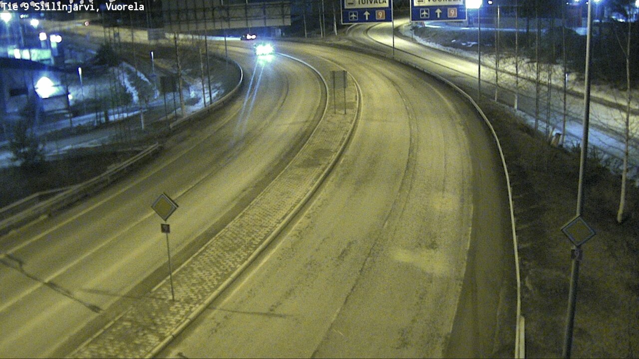 Kelikamerat Kuva Tie 9 Siilinjärvi, Vuorela, Siilinjärvi, Pohjois-Savo