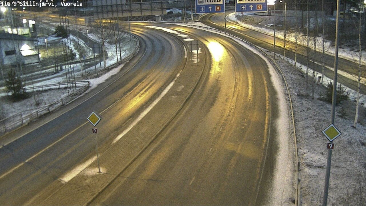 Kelikamerat Kuva Tie 9 Siilinjärvi, Vuorela, Siilinjärvi, Pohjois-Savo