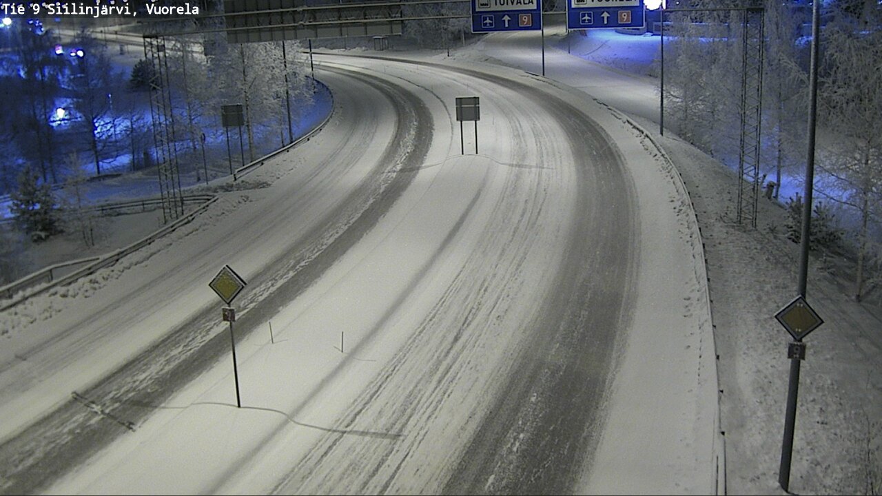 Kelikamerat Kuva Tie 9 Siilinjärvi, Vuorela, Siilinjärvi, Pohjois-Savo