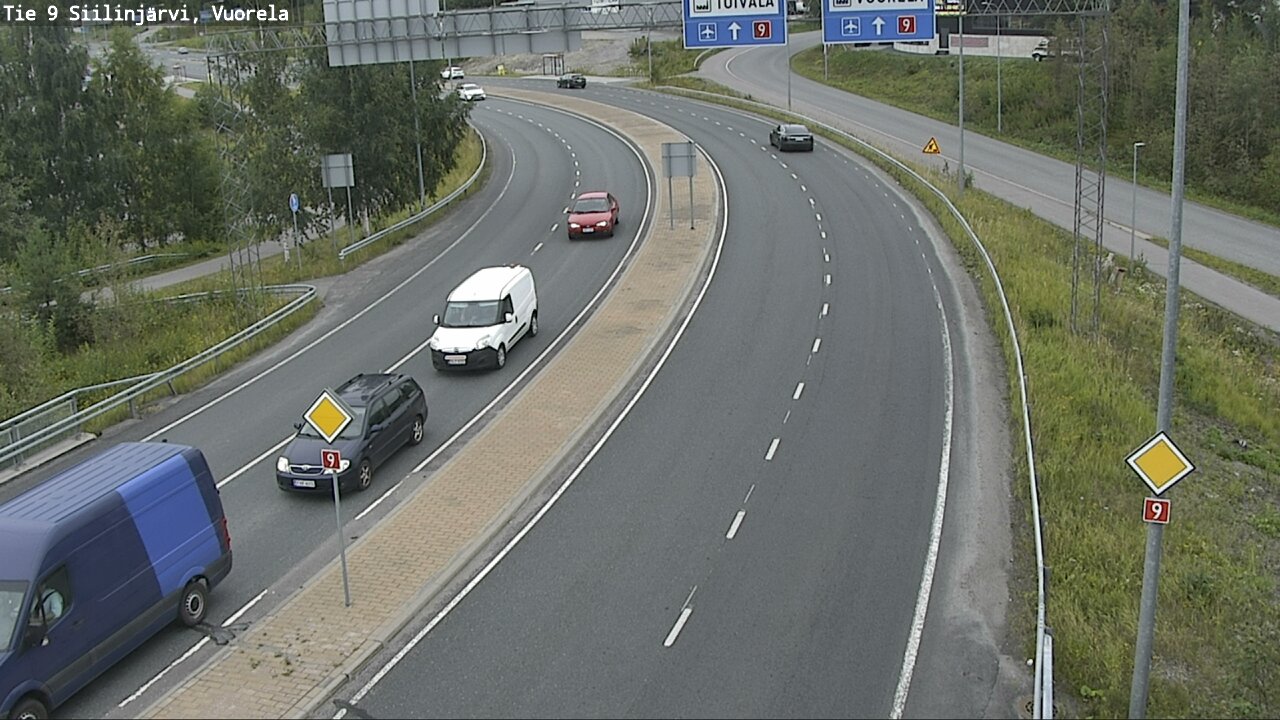 Weather Camera Image Road 9 Siilinjärvi, Vuorela, Siilinjärvi, Pohjois-Savo