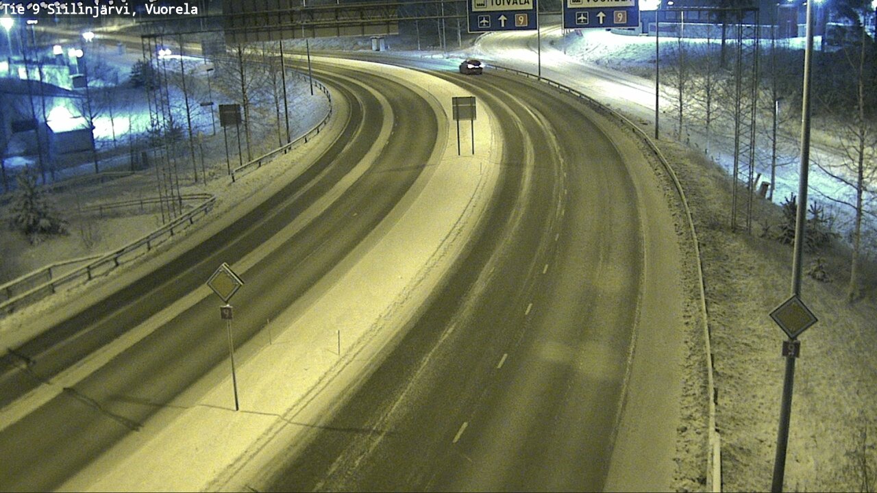 Kelikamerat Kuva Tie 9 Siilinjärvi, Vuorela, Siilinjärvi, Pohjois-Savo