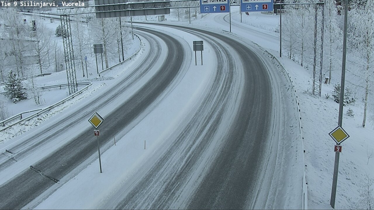 Weather Camera Image Road 9 Siilinjärvi, Vuorela, Siilinjärvi, Pohjois-Savo