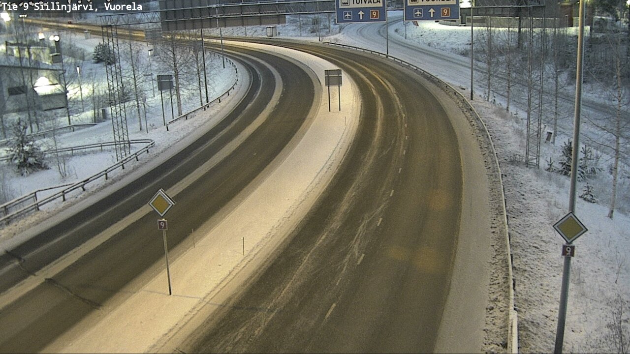 Kelikamerat Kuva Tie 9 Siilinjärvi, Vuorela, Siilinjärvi, Pohjois-Savo