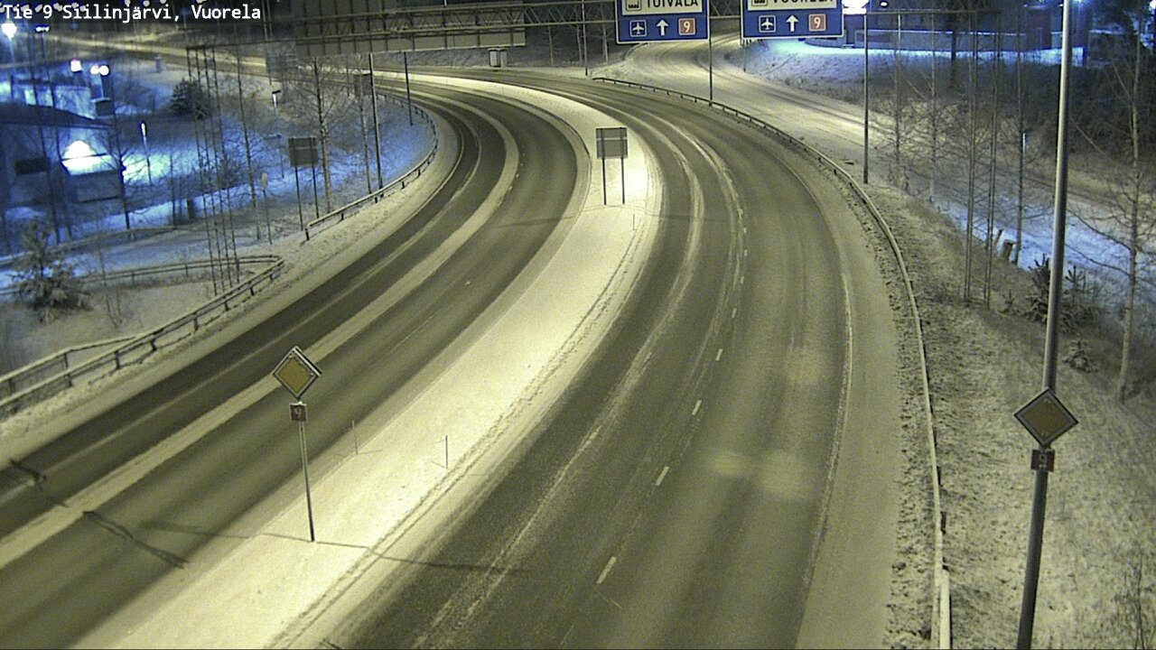 Kelikamerat Kuva Tie 9 Siilinjärvi, Vuorela, Siilinjärvi, Pohjois-Savo