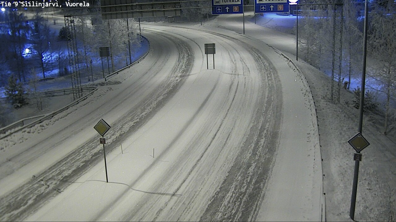 Kelikamerat Kuva Tie 9 Siilinjärvi, Vuorela, Siilinjärvi, Pohjois-Savo