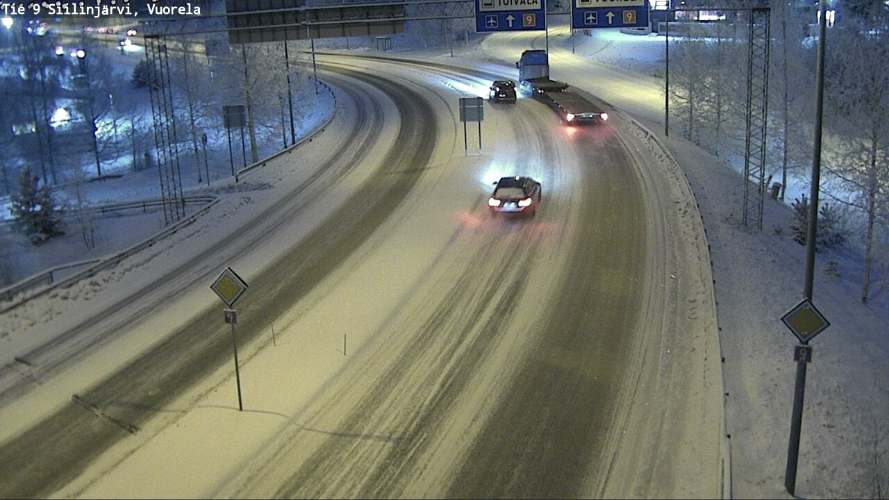 Kelikamerat Kuva Tie 9 Siilinjärvi, Vuorela, Siilinjärvi, Pohjois-Savo