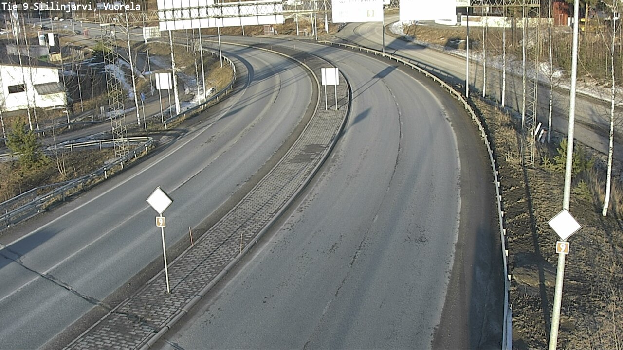 Kelikamerat Kuva Tie 9 Siilinjärvi, Vuorela, Siilinjärvi, Pohjois-Savo