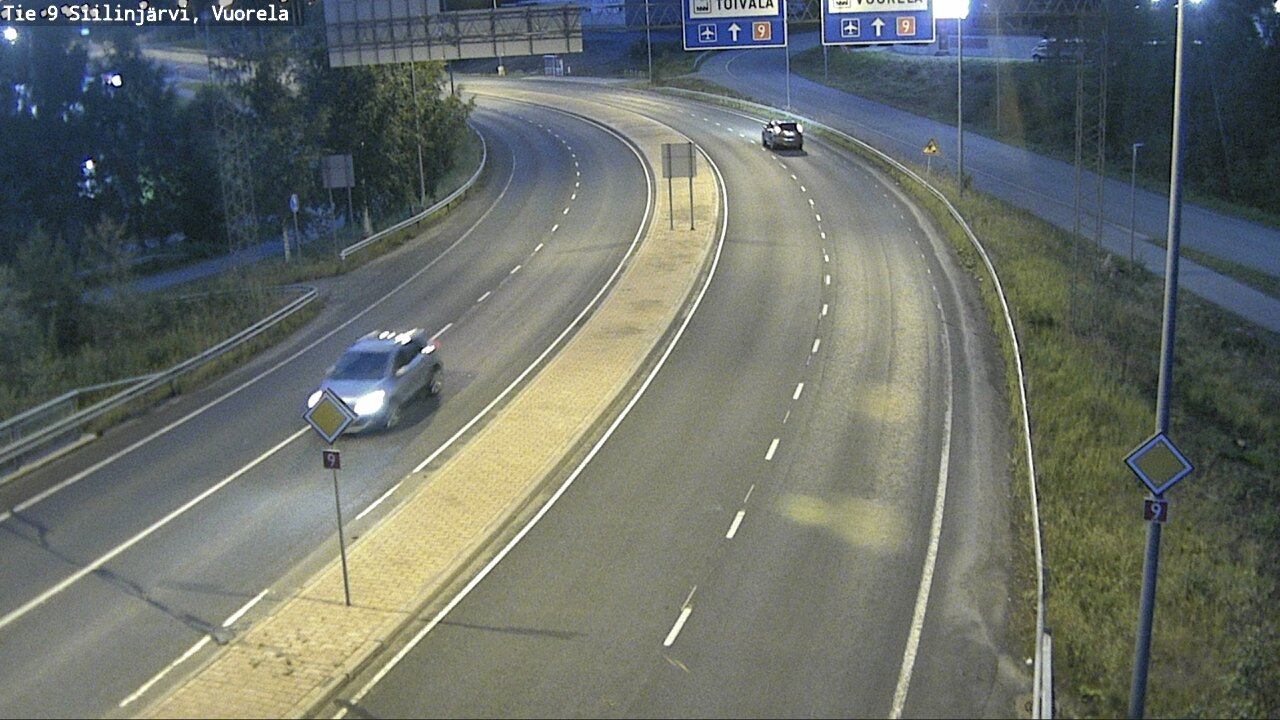 Weather Camera Image Väg 9 Siilinjärvi, Vuorela, Siilinjärvi, Pohjois-Savo