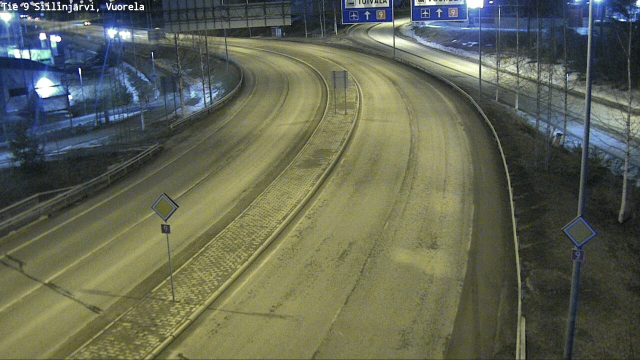 Kelikamerat Kuva Tie 9 Siilinjärvi, Vuorela, Siilinjärvi, Pohjois-Savo