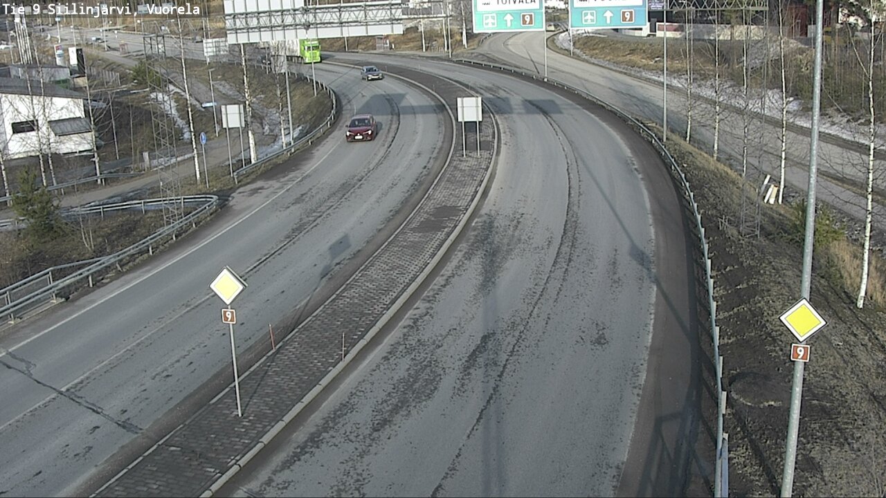 Weather Camera Image Road 9 Siilinjärvi, Vuorela, Siilinjärvi, Pohjois-Savo