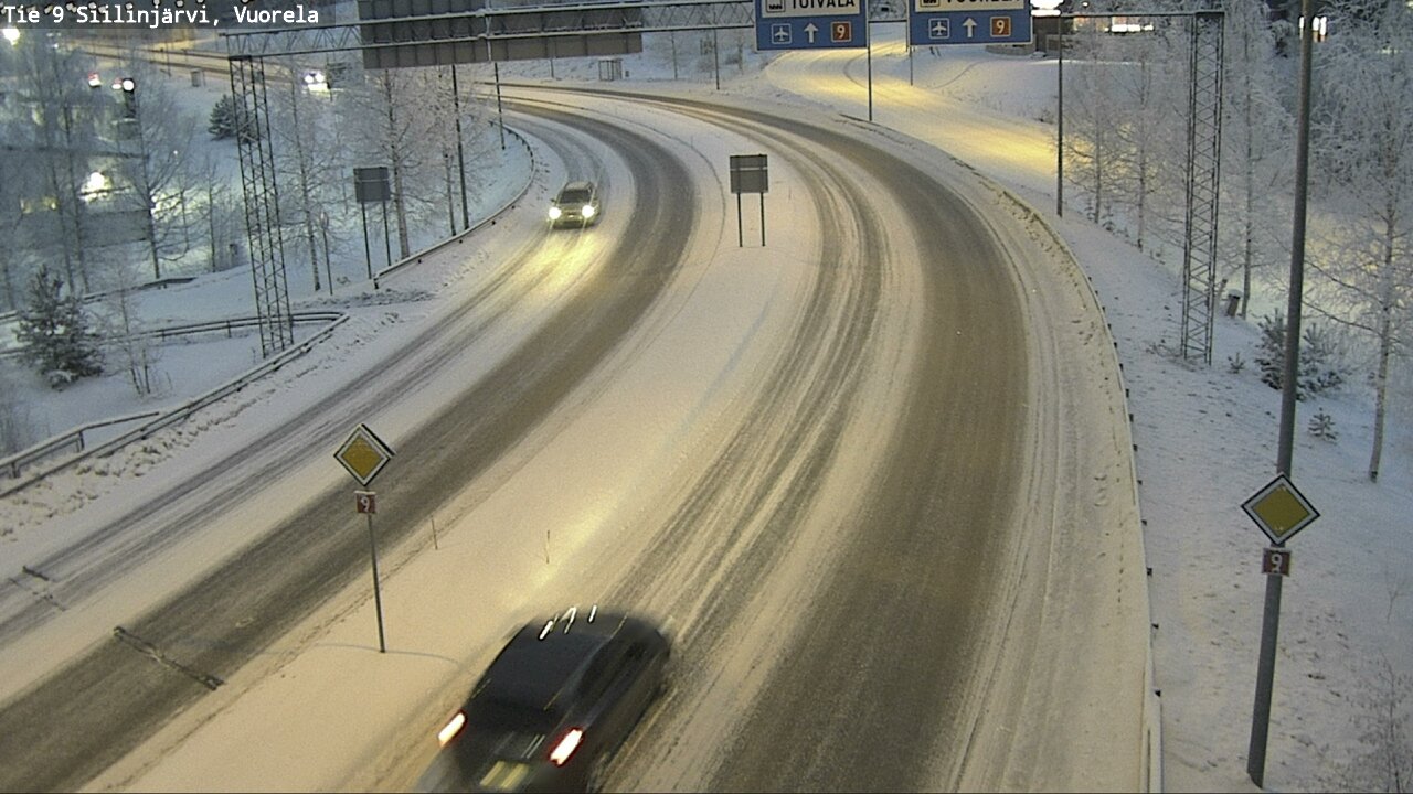 Kelikamerat Kuva Tie 9 Siilinjärvi, Vuorela, Siilinjärvi, Pohjois-Savo