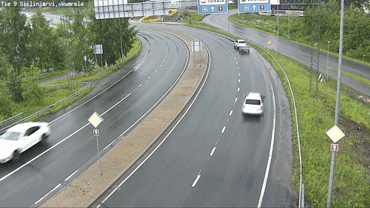 Weather Camera Image Road 9 Siilinjärvi, Vuorela, Siilinjärvi, Pohjois-Savo
